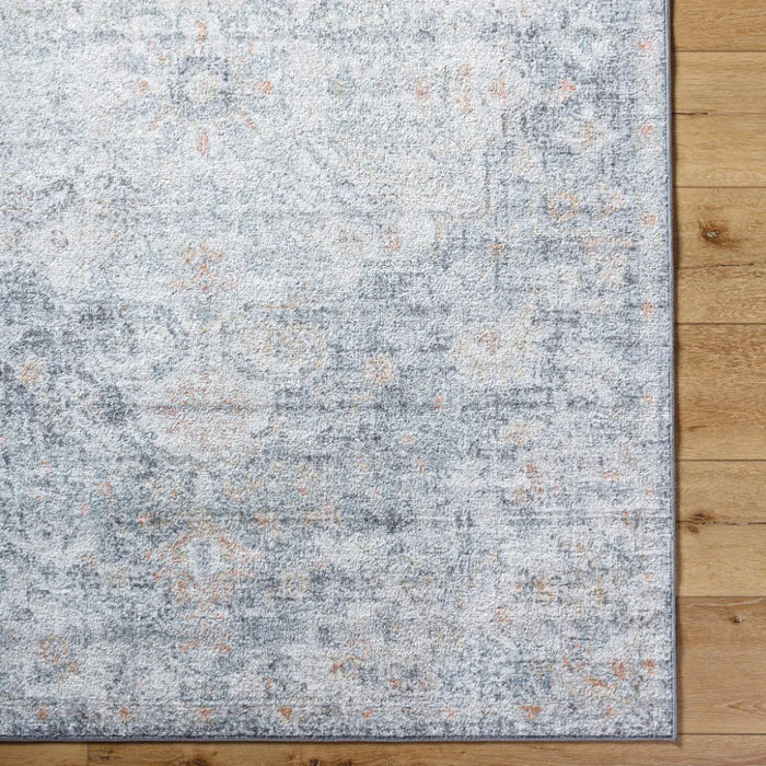 Lou Vintage Oriental Boho Blue Rug