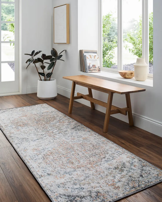 Lou Vintage Oriental Boho Blue Rug