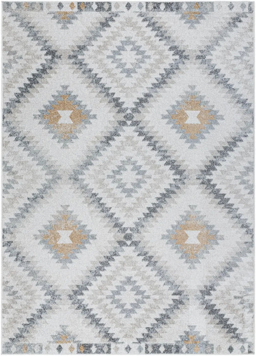 Sadie Scandi Rustic Medium Grey Rug