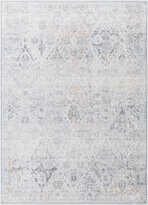 Ines Vintage Oriental Boho Medium Grey Rug