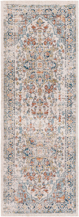 SELMA HILL In- & Outdoor Traditional Boho Dark Blue Rug