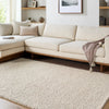 Hazar Hand Woven Ivory Beige Taupe Wool Global Living Dining Bedroom HZA2301 Rug