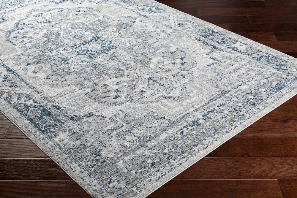 ISABELLA Vintage Traditional Oriental Boho Navy Rug