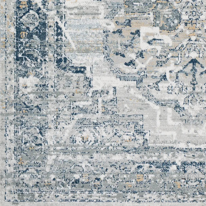 ISABELLA Vintage Traditional Oriental Boho Navy Rug