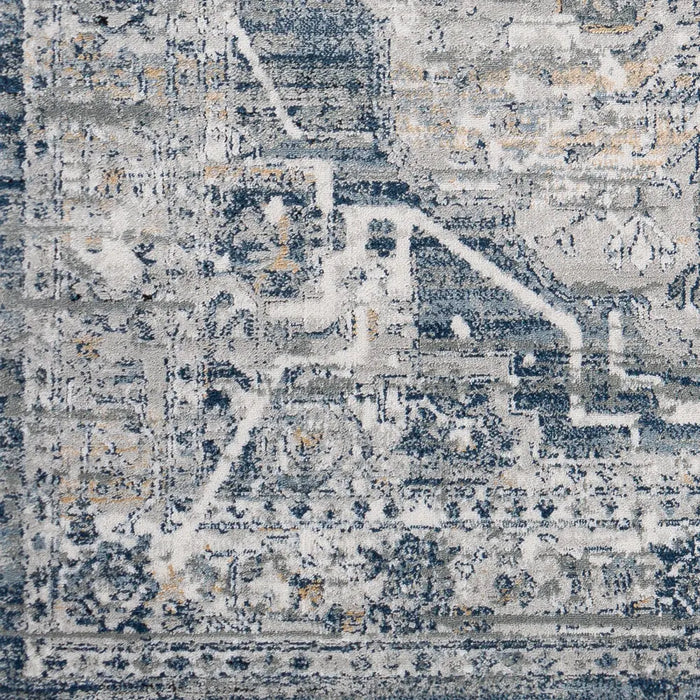 ISABELLA Vintage Traditional Oriental Boho Medium Grey Rug