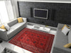 Mastercraft kashqai 4302 300 red Red Living Room Wool Rug.