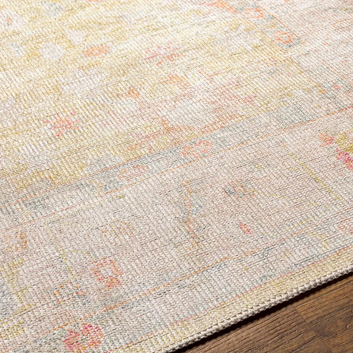 AMARI Machine Washable Traditionnal Boho Sage Rug