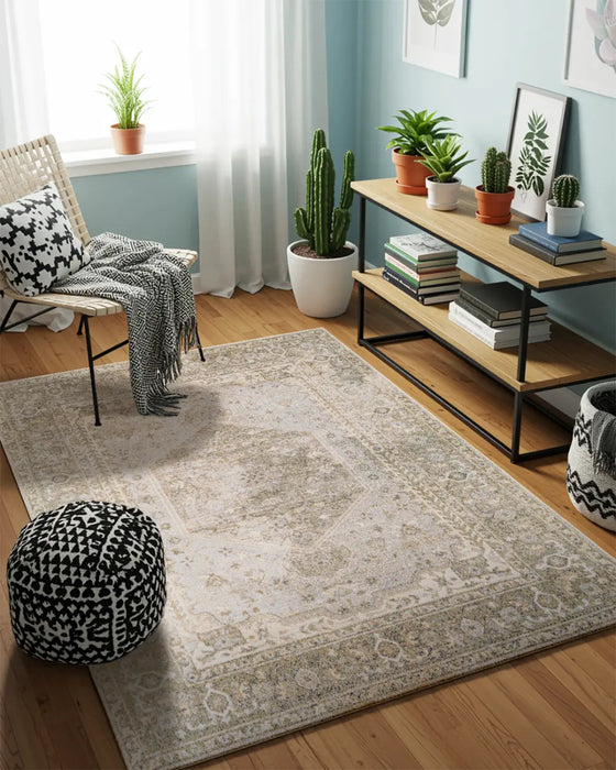 LLL BOKA 2308 Beige Washable Rug