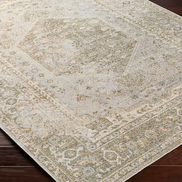 BOKA Machine Washable Traditionnal Boho Camel Rug
