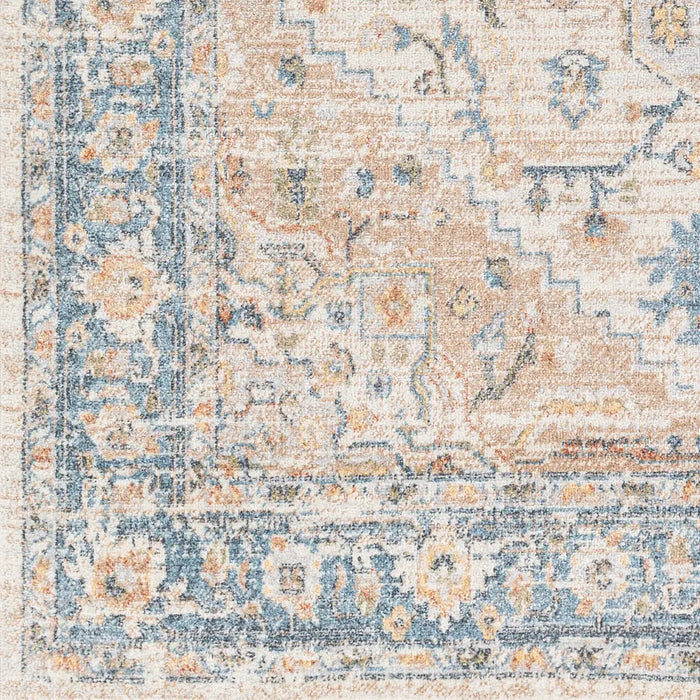 RIVER Machine Washable Traditional Boho Beige Rug
