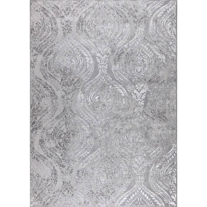 INGRID Vintage Traditional Oriental Boho Beige/Grey Rug