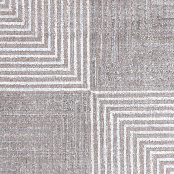 AITANA Scandi Modern Beige/White Rug