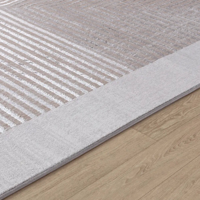 AITANA Scandi Modern Beige/White Rug