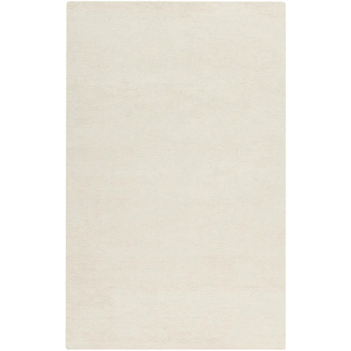 Mithila Hand-Loomed Modern Wool Cream Rug