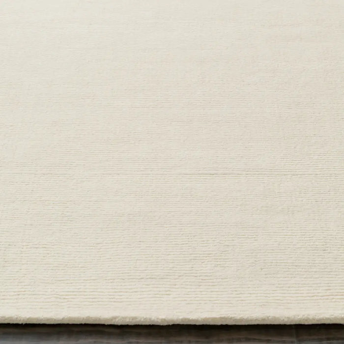 Mithila Hand-Loomed Modern Wool Cream Rug