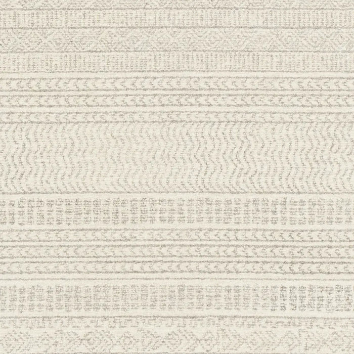 Vaniya Hand-Tufted Global Wool Grey Rug