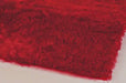 Asiatic whisper mars Red Living Room Shaggy Rug.