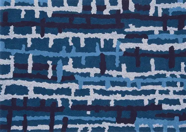 Asiatic ripley matrix max40 twilight Blue Living Room Wool Rug.