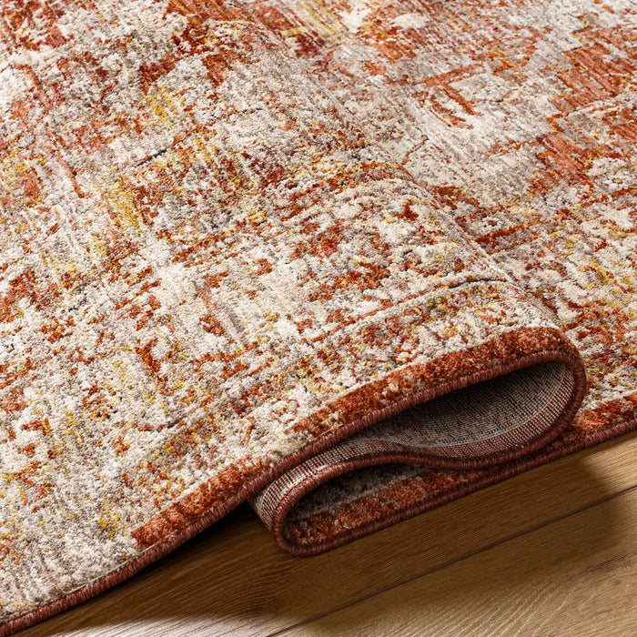 Livabliss Maribel Vintage Traditional Oriental Boho Rust/Cream Rug