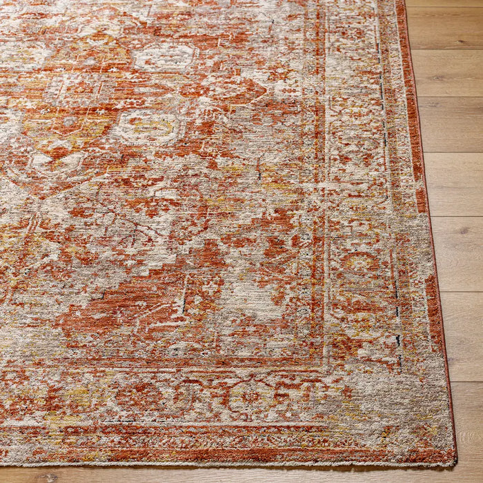 Livabliss Maribel Vintage Traditional Oriental Boho Rust/Cream Rug