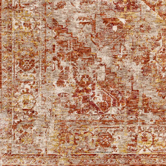Livabliss Maribel Vintage Traditional Oriental Boho Rust/Cream Rug