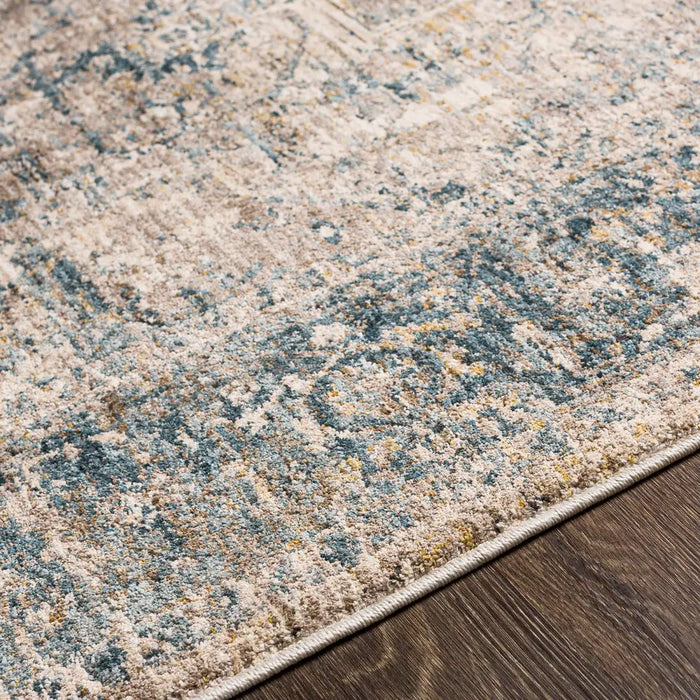 Livabliss Anabel Vintage Traditional Oriental Boho Beige/Blue Rug
