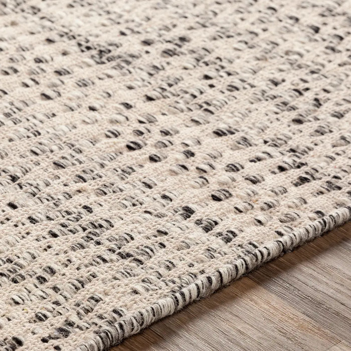 Mardin Hand Woven Beige Grey Black Wool Global Living Dining Bedroom MDI2305 Rug