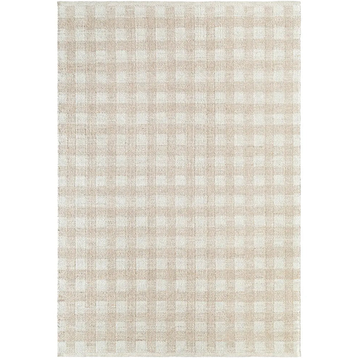 Mardin Hand Woven Tan Ivory Wool Cottage Living Dining Bedroom MDI2344 Rug