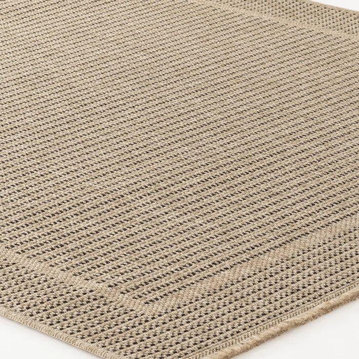 MINDY In- & Outdoor Cottage Jute-Look Beige Rug