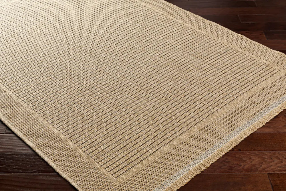 MINDY In- & Outdoor Cottage Jute-Look Beige Rug