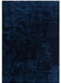 Asiatic milo navy Navy Living Room Shaggy Rug.