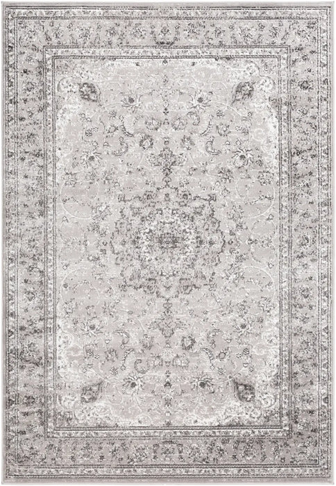 SANVI Vintage Traditional Oriental Boho Charcoal Rug