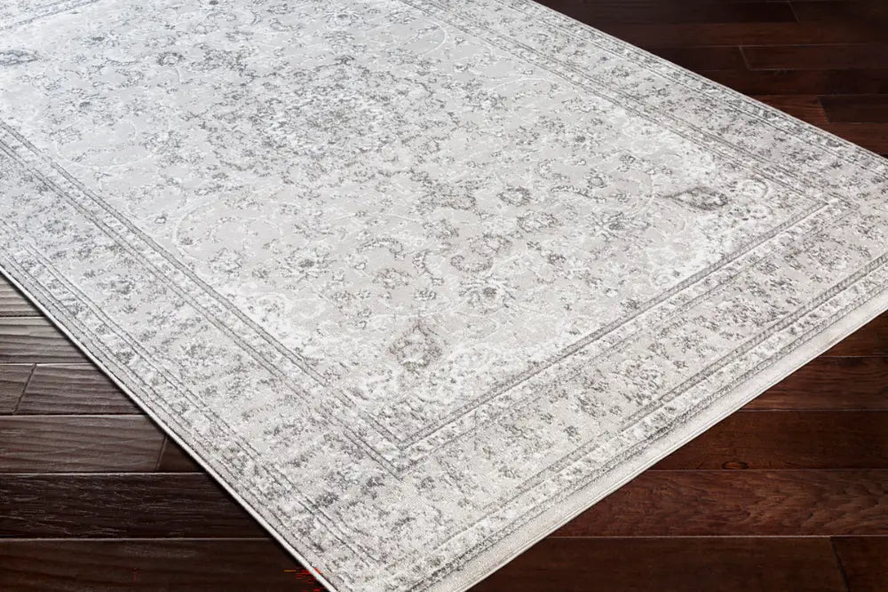 SANVI Vintage Traditional Oriental Boho Charcoal Rug