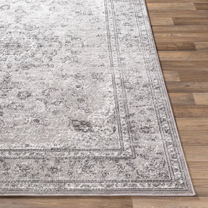 SANVI Vintage Traditional Oriental Boho Charcoal Rug