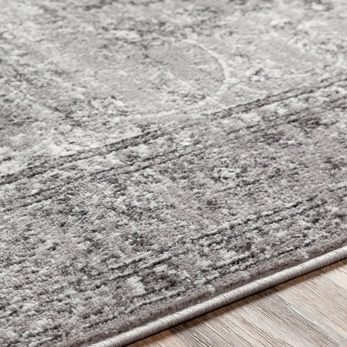 SANVI Vintage Traditional Oriental Boho Charcoal Rug
