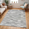 BHAUMI Scandi Modern Light Grey Rug