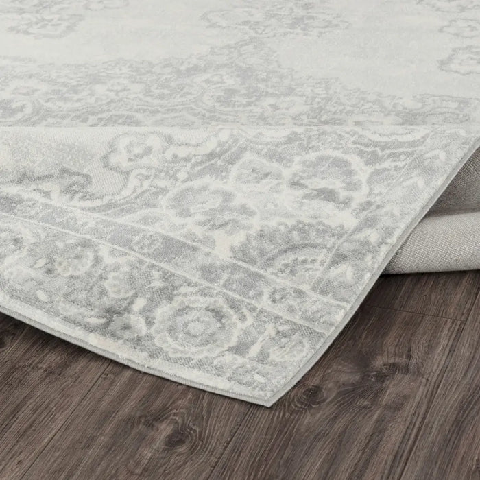 LOLA Vintage Traditional Oriental Boho Cream Rug