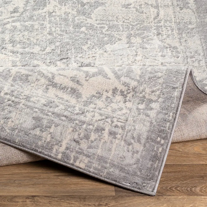 SAGE Vintage Traditional Oriental Boho Medium Grey Rug