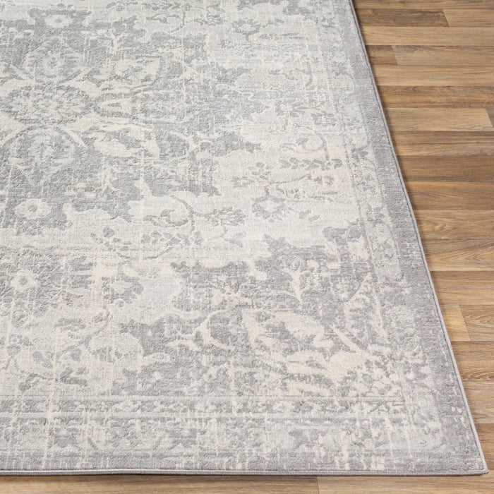 SAGE Vintage Traditional Oriental Boho Medium Grey Rug