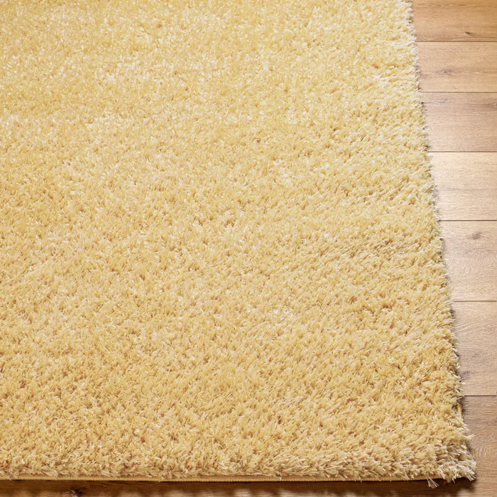 Small Rugs Solid Color SOSO Shaggy Solid Color Plush Pile Yellow Rug Yellow Yellow Rug ...