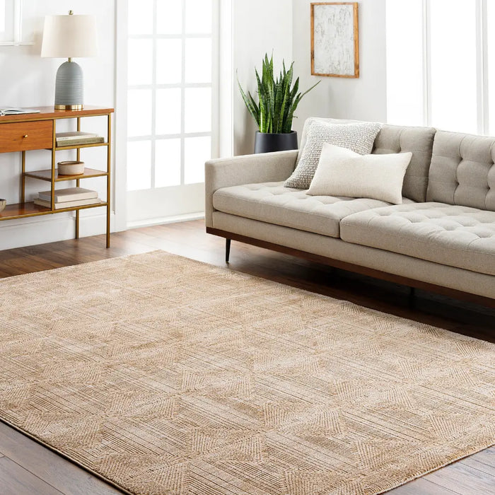 Livabliss Izalisse Modern Graphic Beige Rug