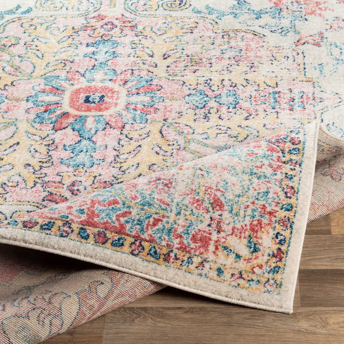 MAVERICK Vintage Traditional Oriental Boho Bright Red Rug