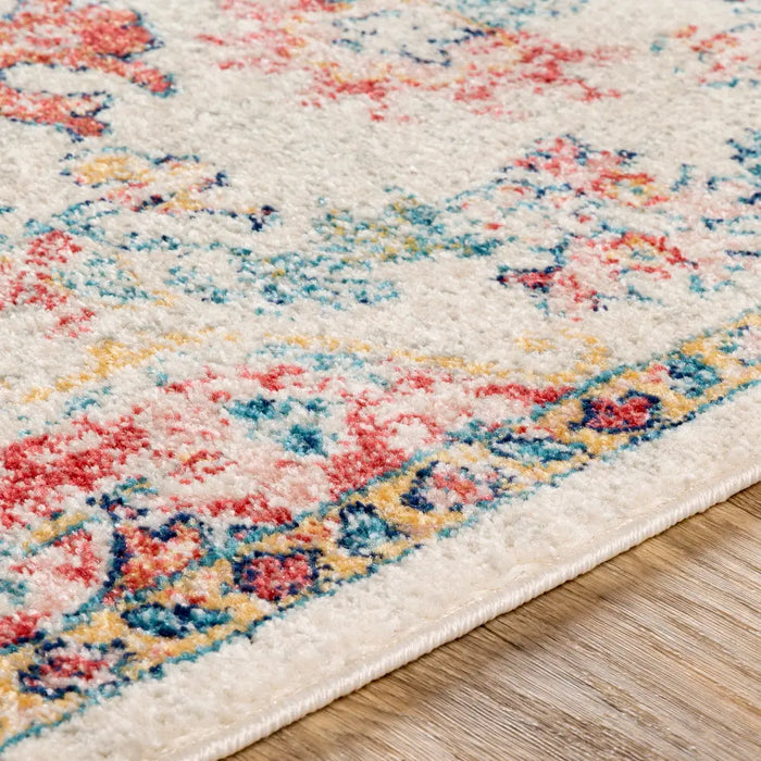 MAVERICK Vintage Traditional Oriental Boho Bright Red Rug