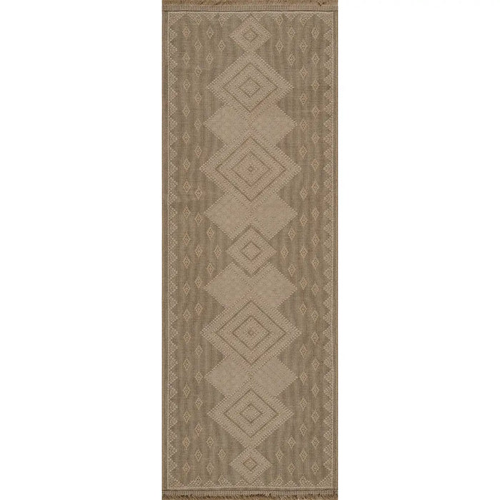 ORANOS Cottage Tan Machine Washable Jute Rug