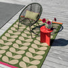 In-Outdoor Orla Kiely Solid Stem - Basil outdoor 463607 Rug