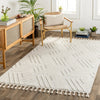 Nora Geometric High Pile Fringe NOA2306 Rug