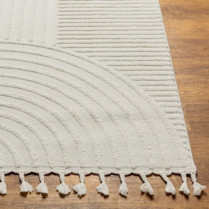 MATILDA Scandi Geometric High Pile Ivory Rug
