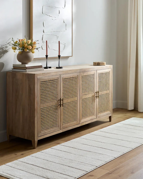 Cascade Our Pnw Home X Livabliss Scandi High Pile Ivory Rug