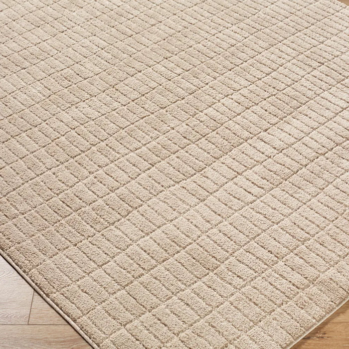 ELIANA Our PNW Home x Livabliss Scandi High Pile Light Beige Rug