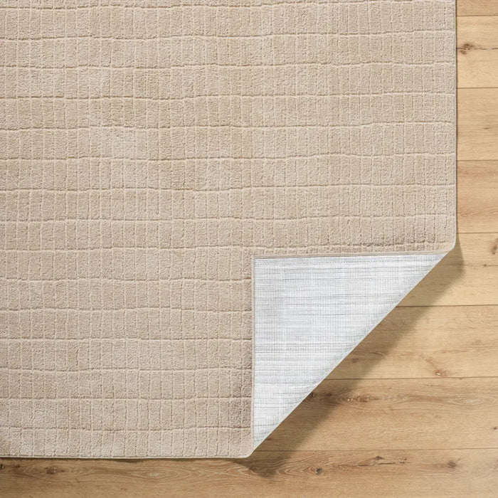 ELIANA Our PNW Home x Livabliss Scandi High Pile Light Beige Rug